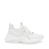 Steve Madden Mac E Sneaker White White -Steve Madden Shop SM19000019 04004 11E 01