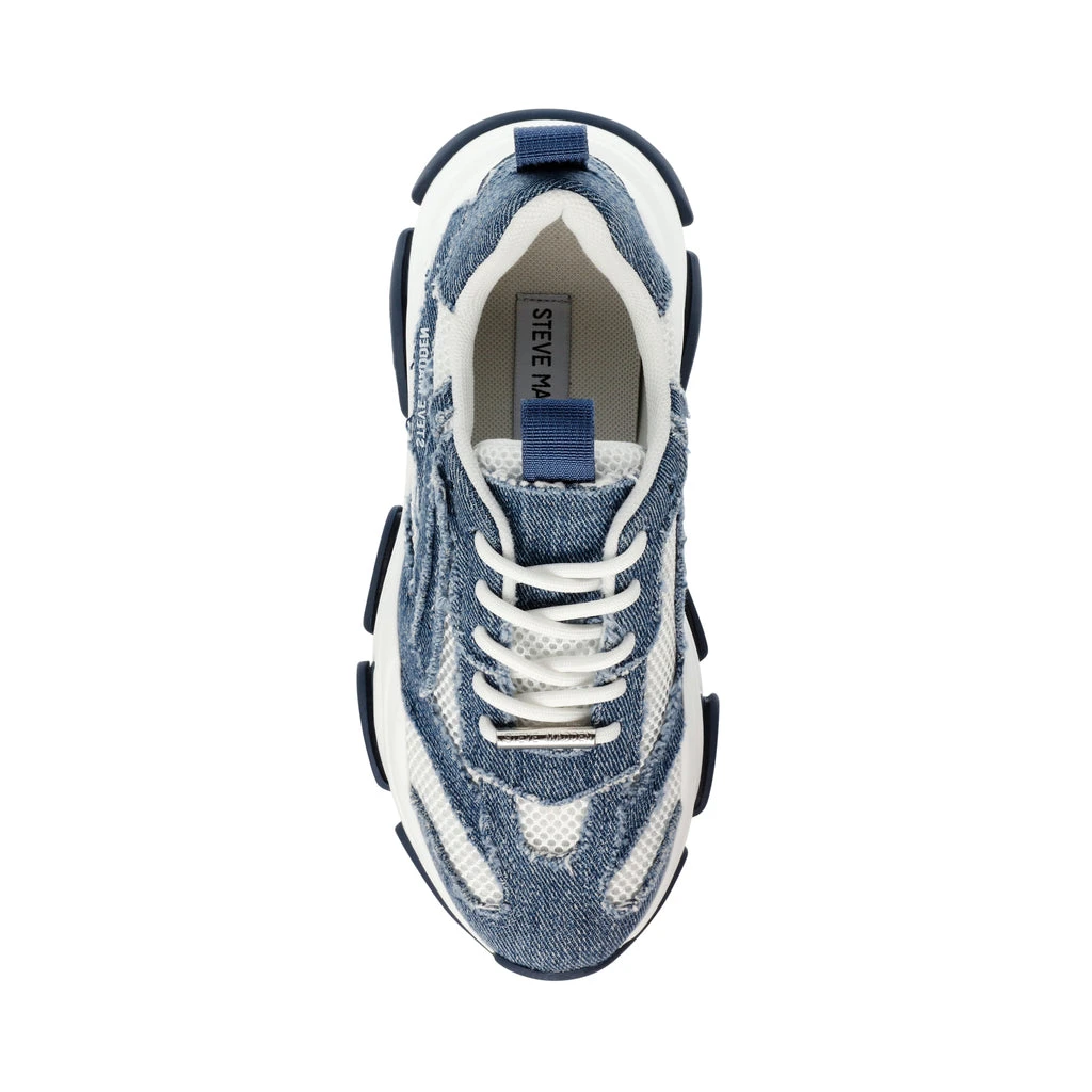 Steve Madden Possession E Trainer Blue Denim 7 Steve Madden Possession E Trainer Blue Denim - Image 5