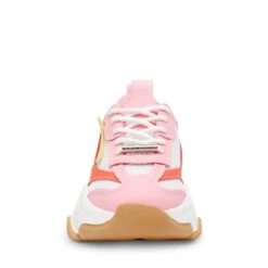 Steve Madden Possession E Sneaker Pink Yellow -Steve Madden Shop SM19000033 04005 75M 04