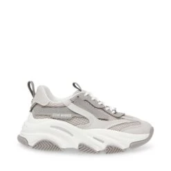 Steve Madden Possession E Trainer Grey Grey