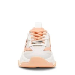 Steve Madden Possession E Sneaker Peach Silver -Steve Madden Shop SM19000033 04005 PSV 04
