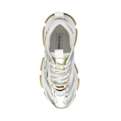 Steve Madden Possession E Sneaker Silver Gold Cream -Steve Madden Shop SM19000033 04005 SG3 06