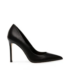 Steve Madden Evelyn Black Leather