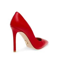 Steve Madden Evelyn E Pump Red Leather -Steve Madden Shop SM19000078 03001 607 03
