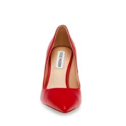 Steve Madden Evelyn E Pump Red Leather -Steve Madden Shop SM19000078 03001 607 04