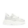 Steve Madden Privy Trainer White