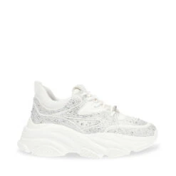 Steve Madden Privy Trainer White