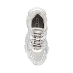 Steve Madden Privy Trainer Silver -Steve Madden Shop SM19000082 04004 751 06