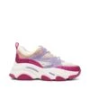 Steve Madden Privy Sneaker Plum Peach Lavender -Steve Madden Shop SM19000082 04004 PPL 01