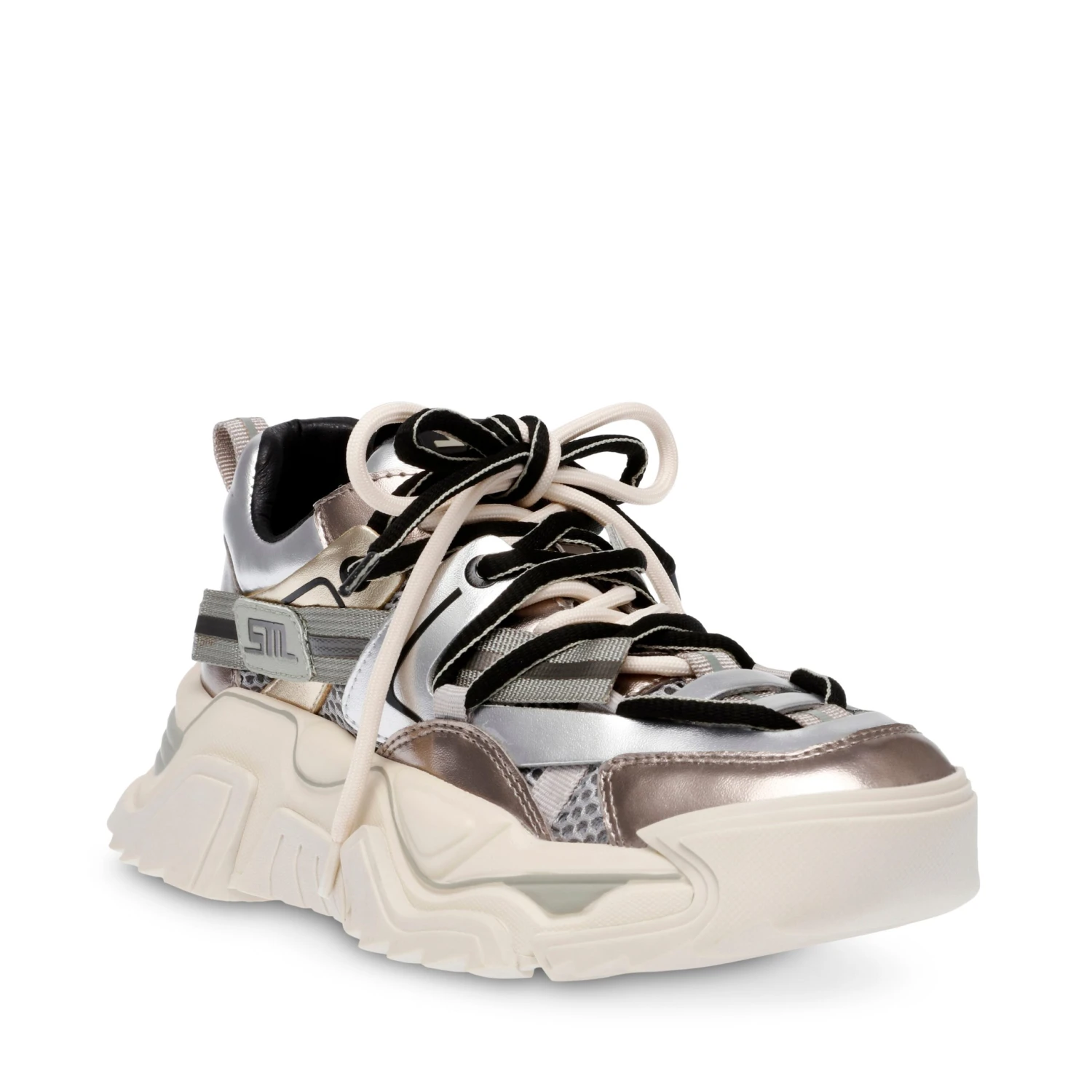 Steve Madden Kingdom E Trainer Pew Gld 4 Steve Madden Kingdom E Trainer Pew Gld - Image 2