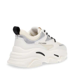 Steve Madden Progressive Trainer Off Wht Beige -Steve Madden Shop SM19000096 04005 WBG 03