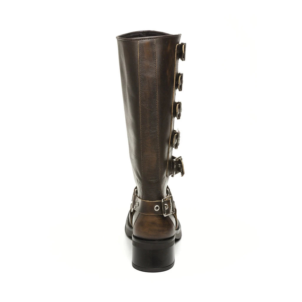 Steve Madden Rocky Brown Distressed 6 Steve Madden Rocky Brown Distressed - Image 4