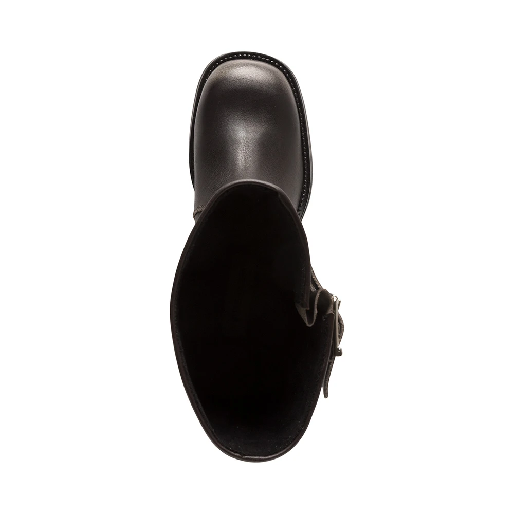 Steve Madden Brocks Boot Dk Grey Leather 1 7 Steve Madden Brocks Boot Dk Grey Leather 1 - Image 5