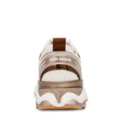 Steve Madden Speedster E Sneaker Silver Gold Cream 10 Steve Madden Speedster E Sneaker Silver Gold Cream -Steve Madden Shop SM19000122 04005 SG3 04