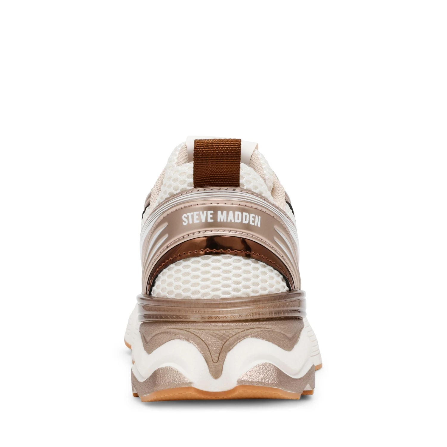 Steve Madden Speedster E Sneaker Silver Gold Cream 6 Steve Madden Speedster E Sneaker Silver Gold Cream - Image 4