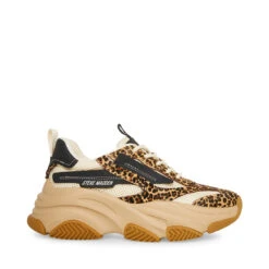 Steve Madden Possession L E Trainer Leopard Multi