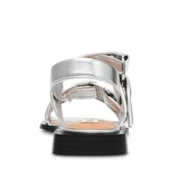 Steve Madden Saria E Sandal Silver -Steve Madden Shop SM19000132 02002 751 05