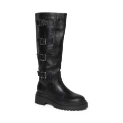 Steve Madden Solo Boot Black Leather 9 Steve Madden Solo Boot Black Leather -Steve Madden Shop SOLO BLACK LEATHER 02
