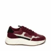Steve Madden Starlyn Sneaker Burgundy -Steve Madden Shop STARLYN BURGUNDY 01