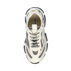 Steve Madden Possession E Trainer Black Bone 16 Steve Madden Possession E Trainer Black Bone -Steve Madden Shop STEVEMADDEN INTL POSSESSION BLACK BONE TOP