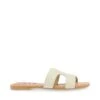 Steve Madden Zarnia Sandal Bone Leather 4