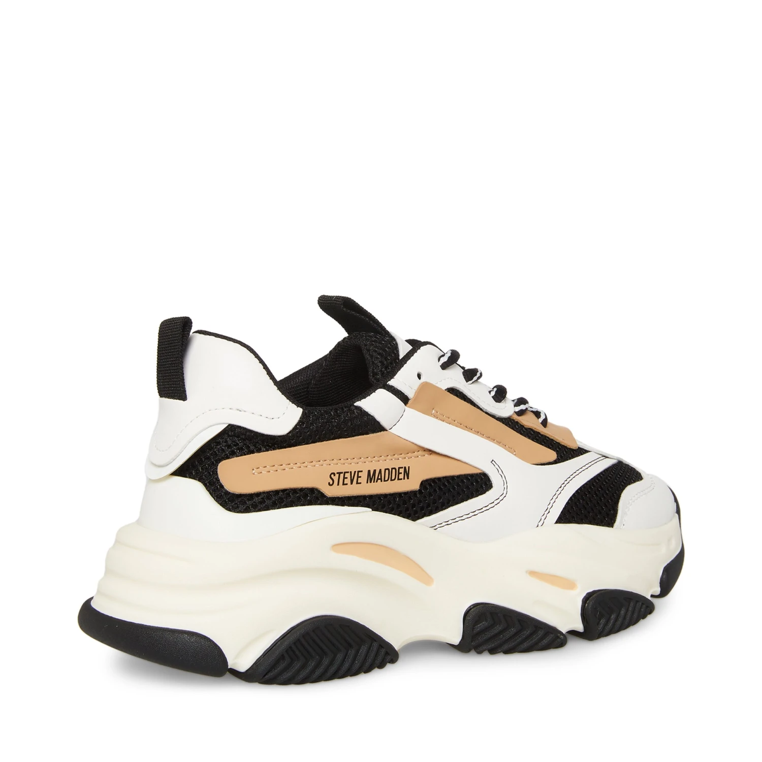 Steve Madden Possession E Trainer Blk Tan 7 Steve Madden Possession E Trainer Blk Tan - Image 5