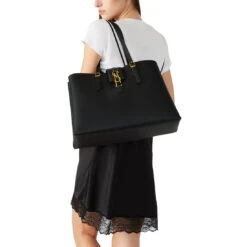 Steve Madden Shop -Steve Madden Shop STEVEMADDEN HANDBAGS BKING P BLACK GOLD 0087