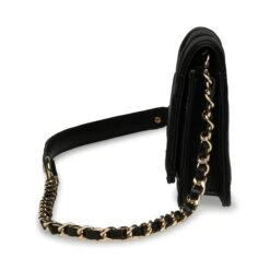 Bendue Wallet Black Gold 10 Bendue Wallet Black Gold -Steve Madden Shop STEVEMADDEN INTL HANDBAGS BENDUE BLACK SIDE