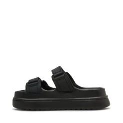Steve Madden Bigschmona J Sandal Black -Steve Madden Shop STEVEMADDEN INTL SANDAL BIGSCHMONA J BLACK 05