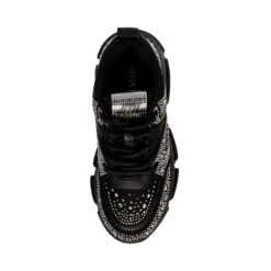 Jprivy Trainer Black Silver -Steve Madden Shop STEVEMADDEN KIDS JPRIVY BLACK TOP