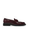 Steve Madden Adison Flat Shoe Wine Leather -Steve Madden Shop STEVEMADDEN SHOES ADISON WINE LEATHER01
