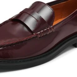 Steve Madden Adison Flat Shoe Wine Leather -Steve Madden Shop STEVEMADDEN SHOES ADISON WINE LEATHER05