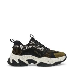 Steve Madden Animates Le Trainer Olv Zebra