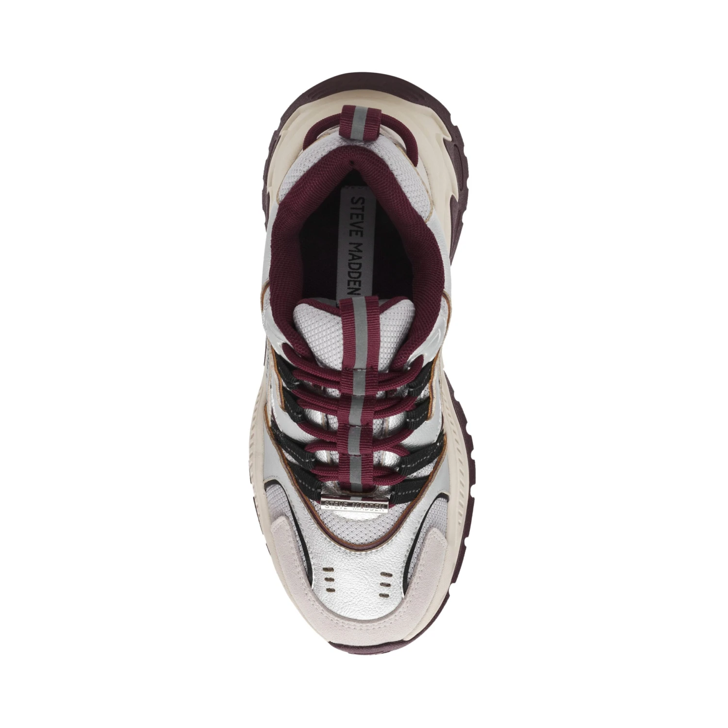 Steve Madden Animates E Trainer Wine Gry 8 Steve Madden Animates E Trainer Wine Gry - Image 6