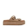 Steve Madden Bigschmona Sandal Taupe Suede -Steve Madden Shop STEVEMADDEN SHOES BIGSCHMONA TAUPE SUEDE01