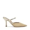 Steve Madden Brinley Sandal Gold Raffia