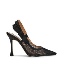 Steve Madden Bri L Pump Blk Lace