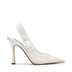 Steve Madden Brylie L Pump Wht Lace