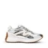 Steve Madden Capitale Trainer Silver White 2 Steve Madden Capitale Trainer Silver White -Steve Madden Shop STEVEMADDEN SHOES CAPITALE SILVER WHITE LEATHER01