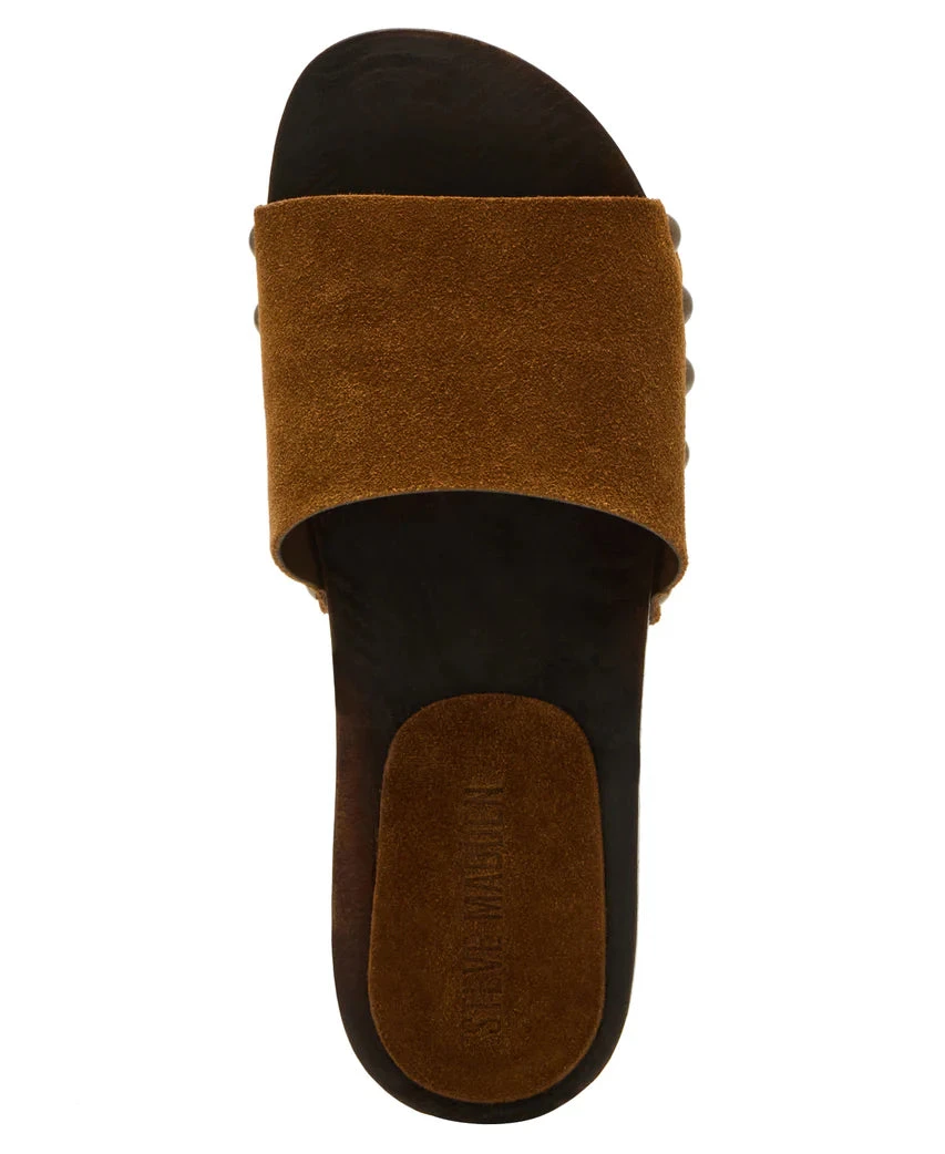 Steve Madden Cento Mule Chestnut Suede 8 Steve Madden Cento Mule Chestnut Suede - Image 6