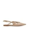 Steve Madden Cianna Flat Shoe Taupe Patent -Steve Madden Shop STEVEMADDEN SHOES CIANNA TAUPE PATENT SIDE