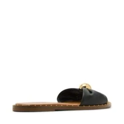 Steve Madden Dipsy Sandal Black Leather 12 Steve Madden Dipsy Sandal Black Leather -Steve Madden Shop STEVEMADDEN SHOES DIPSY BLACK LEATHER 04 2dbec7f6 18e1 4e16 9dcf e5978499d9a5
