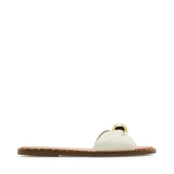 Steve Madden Dipsy Sandal White Leather