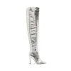 Steve Madden Epic Boots Silver