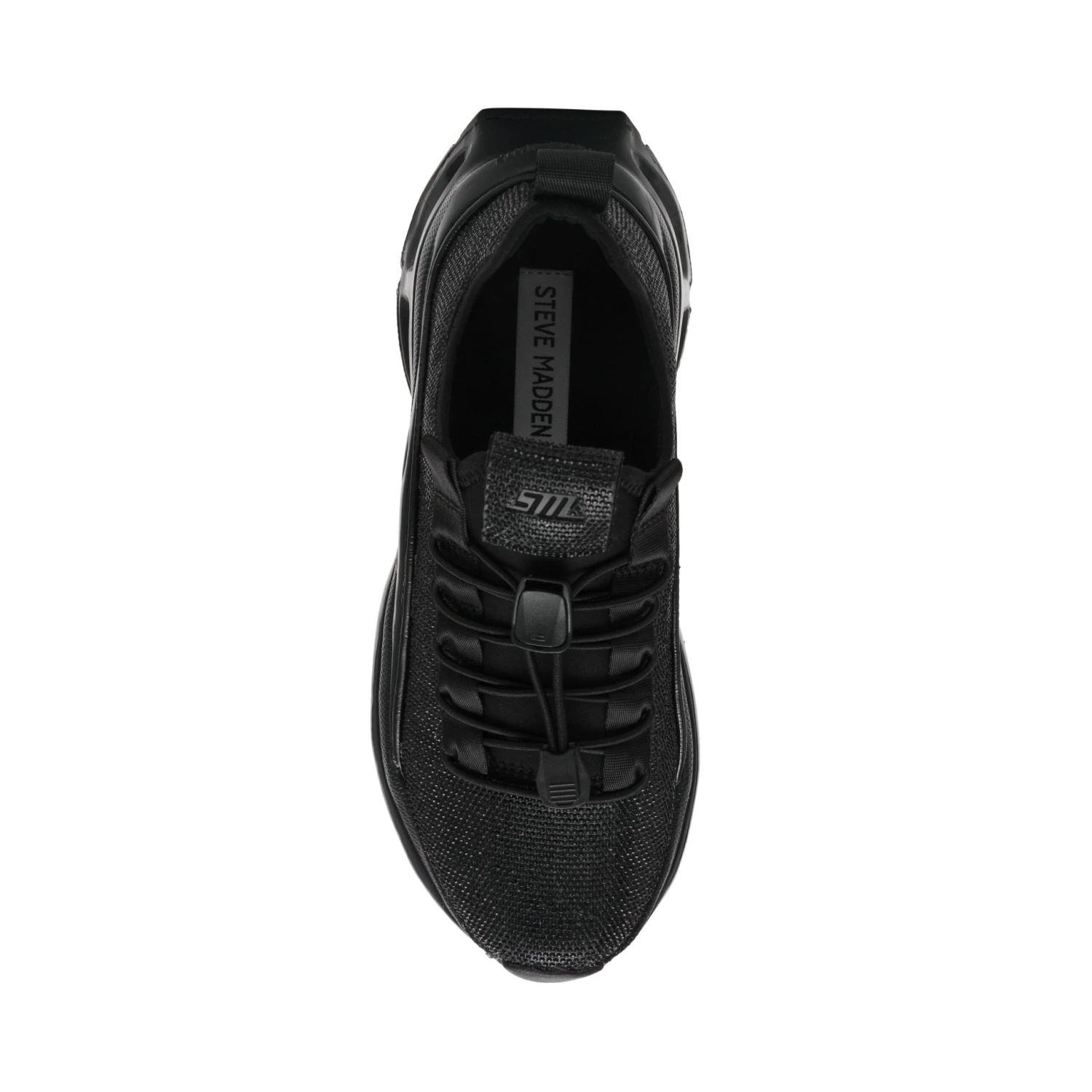 Steve Madden Fabuluxe Trainer Blk Blk 8 Steve Madden Fabuluxe Trainer Blk Blk - Image 6