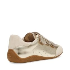 Steve Madden Flagship Sneaker Gold Action Leather -Steve Madden Shop STEVEMADDEN SHOES FLAGSHIP GOLDACTIONLEATHER ALT1