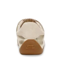 Steve Madden Flagship Sneaker Gold Action Leather -Steve Madden Shop STEVEMADDEN SHOES FLAGSHIP GOLDACTIONLEATHER BACK