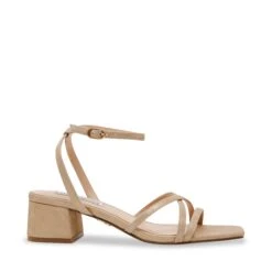 Steve Madden Gleams Sandal Gold Suede