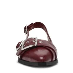 Steve Madden Grezly Pump Dk Cherry Lacq -Steve Madden Shop STEVEMADDEN SHOES GREZLY DARKCHERRYLACQUER FRONT