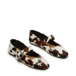 Steve Madden Jenni C Flat Shoe Tan White Pony -Steve Madden Shop STEVEMADDEN SHOES JENNI C BROWN MULTI 02 grande 1571868f 8ab3 45bf 9ede a1cd94757715